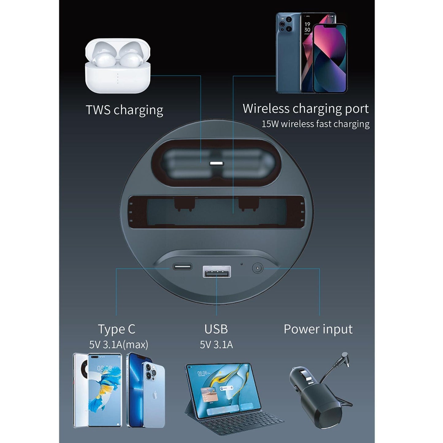 Wireless Charging Cup